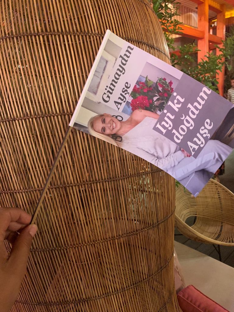 Cahide Alaçatı'da görkemli parti! 2