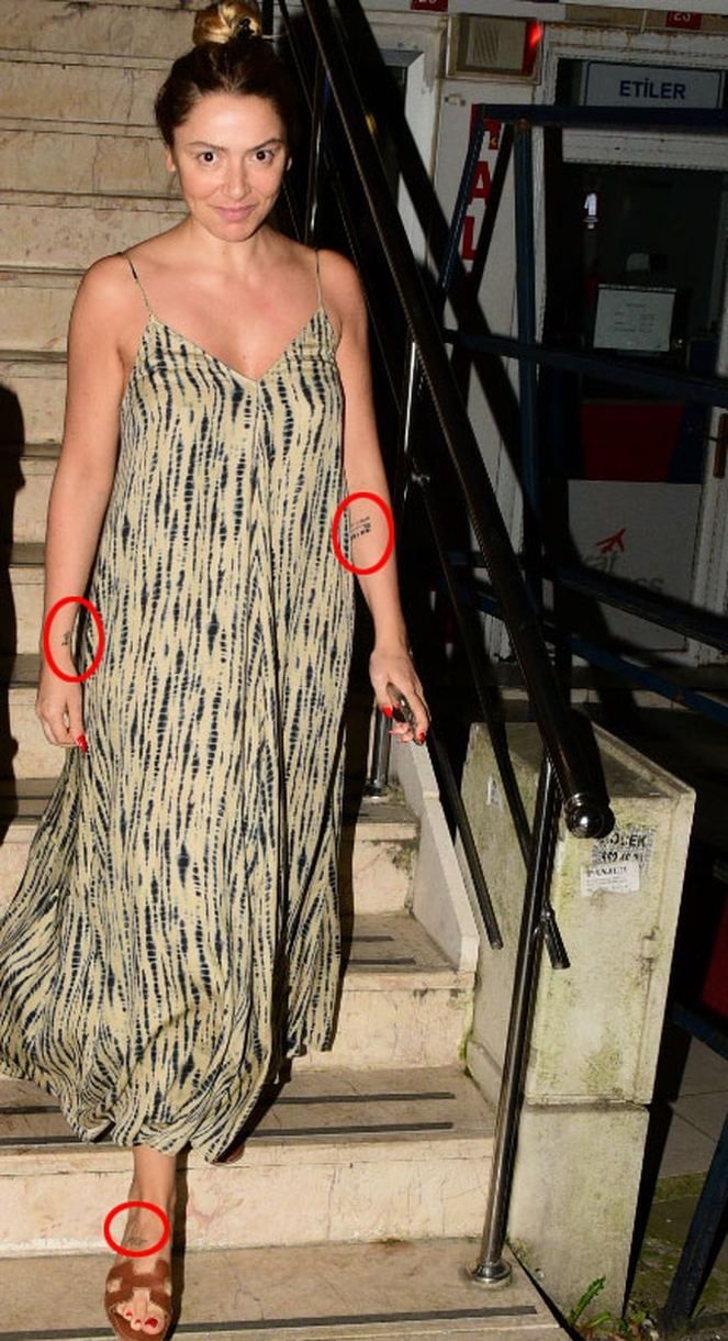 Hadise dövme rekoru kırdı! 5