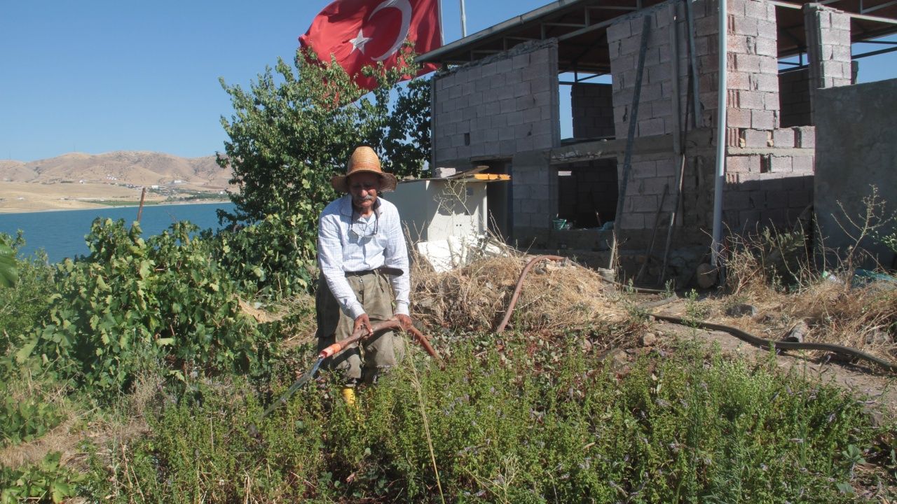 Adada tek başına yaşıyor! 13