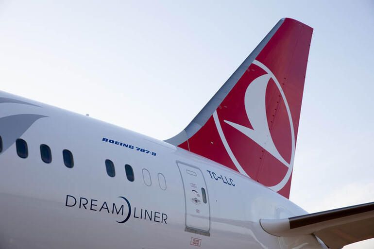 THY'nin rüya uçağı Washington'da törenle karşılandı! 4