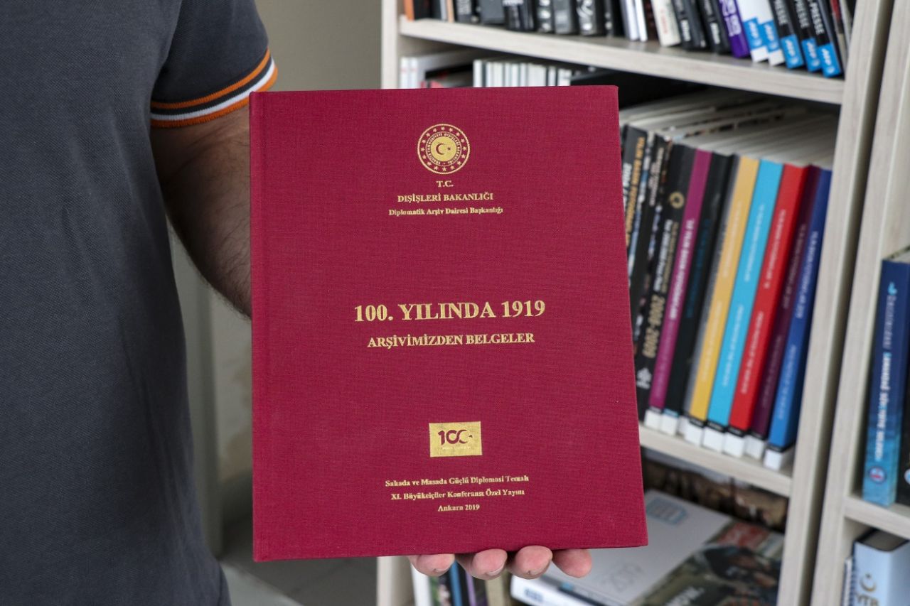 Atatürk'ün 1919'da ABD Senatosu'na gönderdiği mektuptan ilk görüntü! 2
