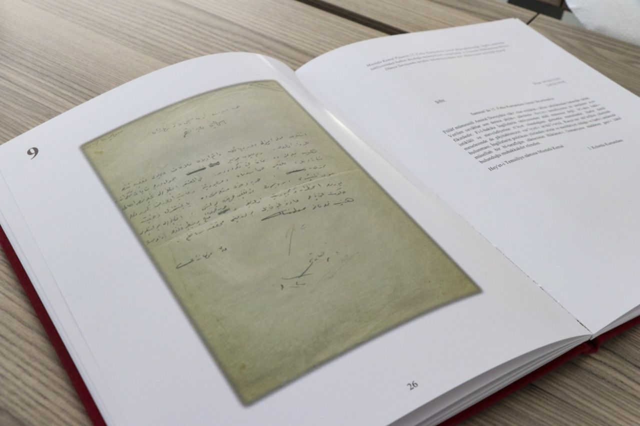 Atatürk'ün 1919'da ABD Senatosu'na gönderdiği mektuptan ilk görüntü! 12