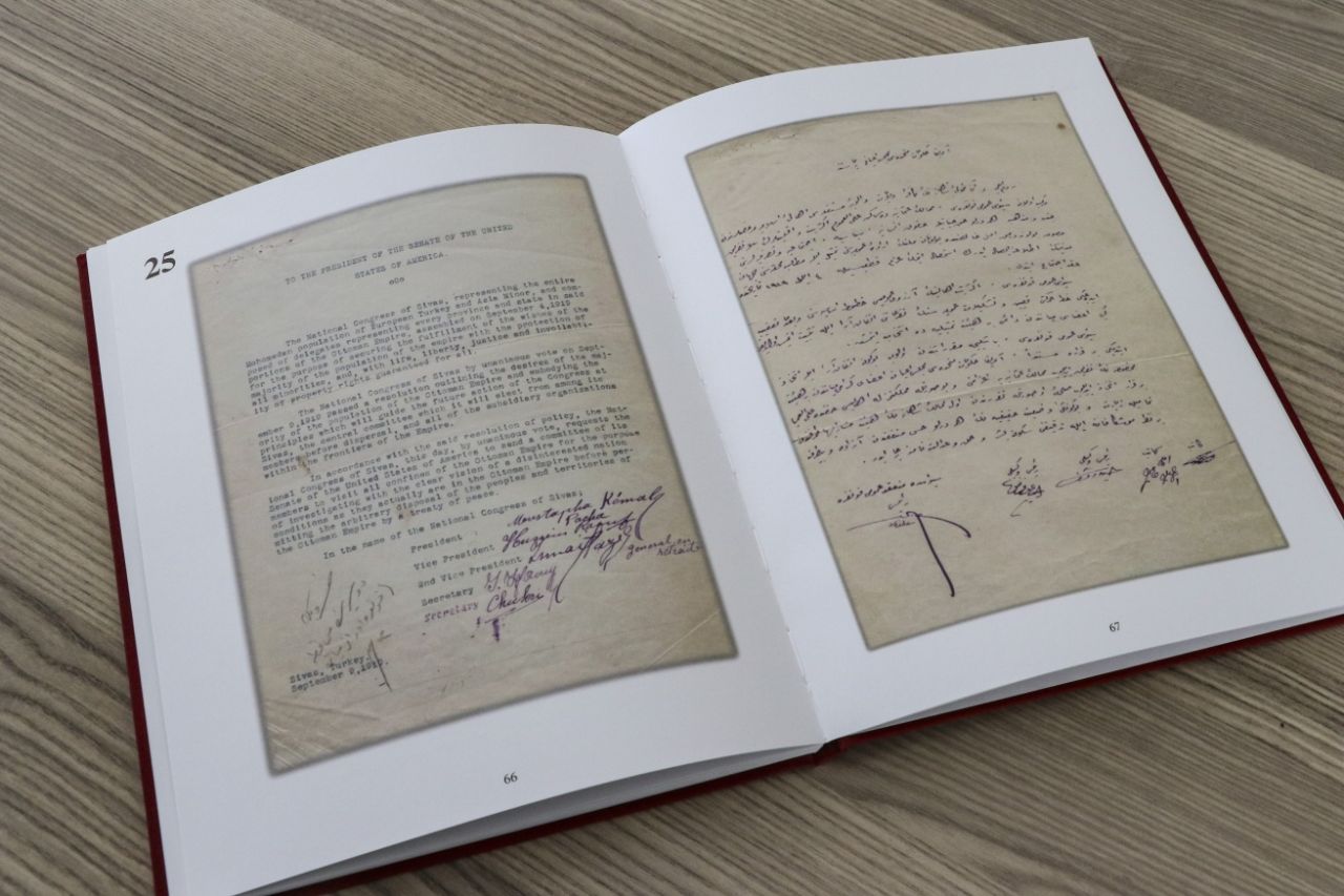 Atatürk'ün 1919'da ABD Senatosu'na gönderdiği mektuptan ilk görüntü! 6