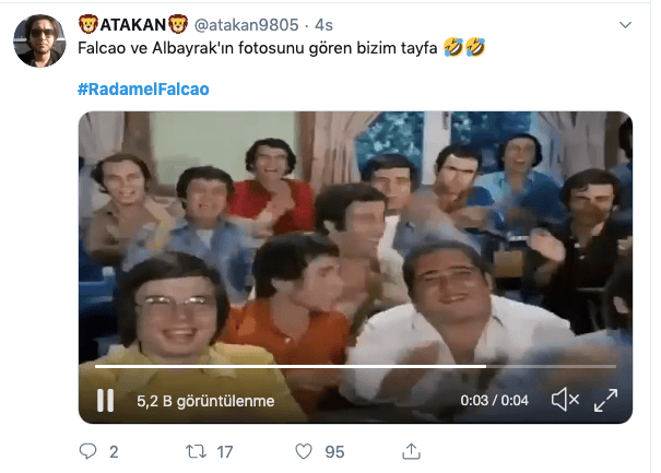 Galatasaray'da Falcao coşkusu! 8