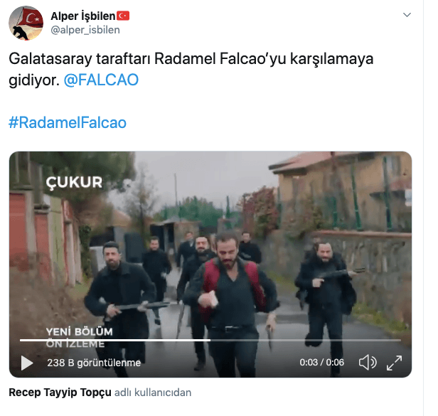 Galatasaray'da Falcao coşkusu! 1