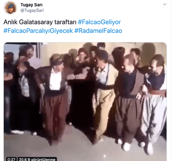Galatasaray'da Falcao coşkusu! 9