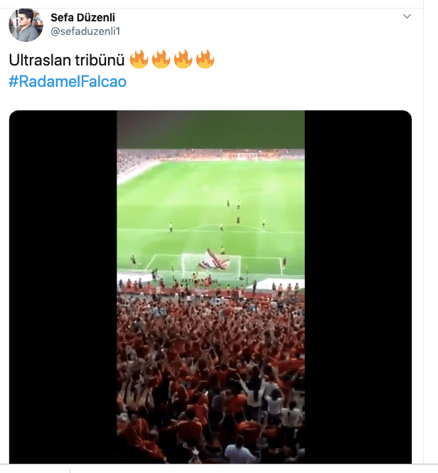 Galatasaray'da Falcao coşkusu! 2