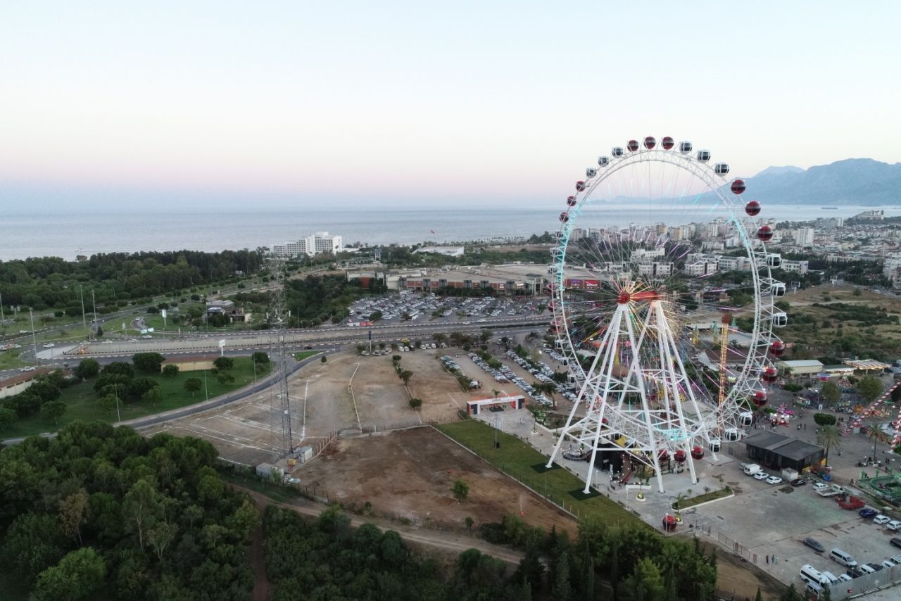 Dünyanın en büyük ikinci dönme dolabı Antalya'da! 19