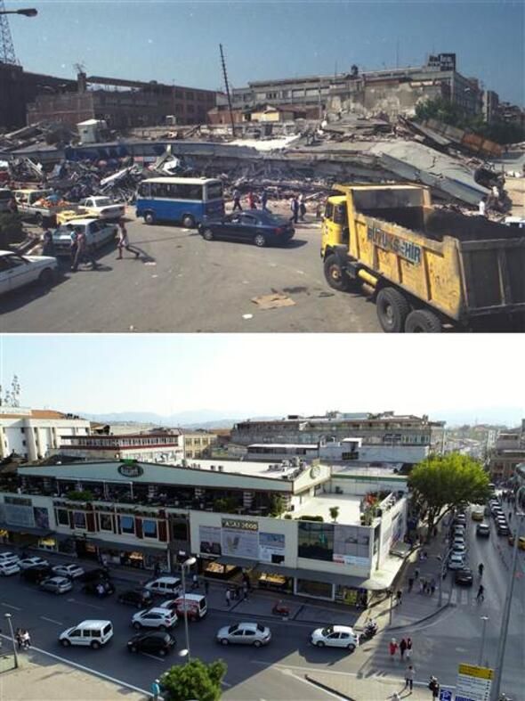 Marmara deprem bölgelerinin şimdiki halleri! 11