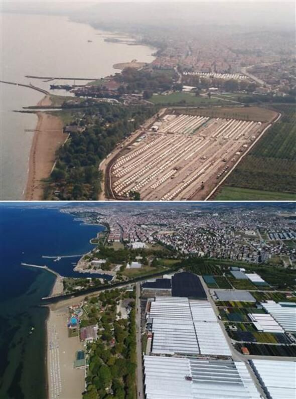 Marmara deprem bölgelerinin şimdiki halleri! 14