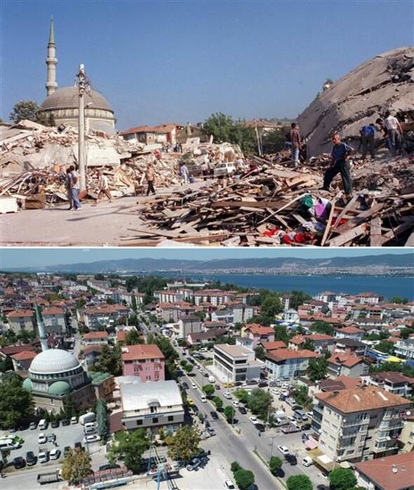 Marmara deprem bölgelerinin şimdiki halleri! 17