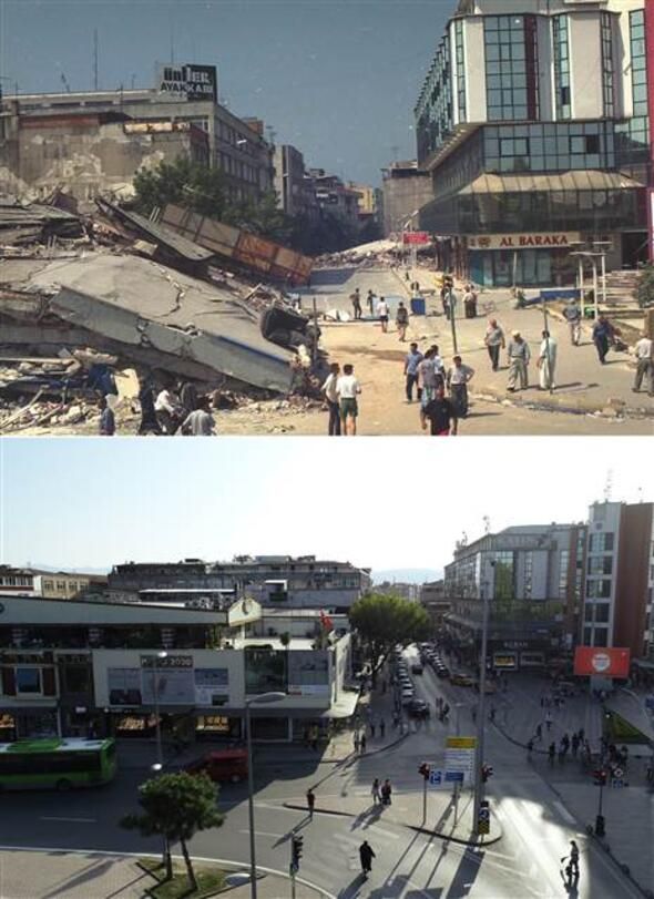 Marmara deprem bölgelerinin şimdiki halleri! 8