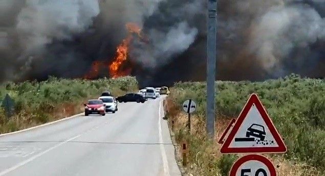 Tatilcilerin gözde mekanı alevlere teslim! 9