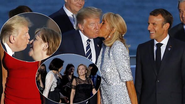 G7 zirvesine damga vuran öpücükler! 4