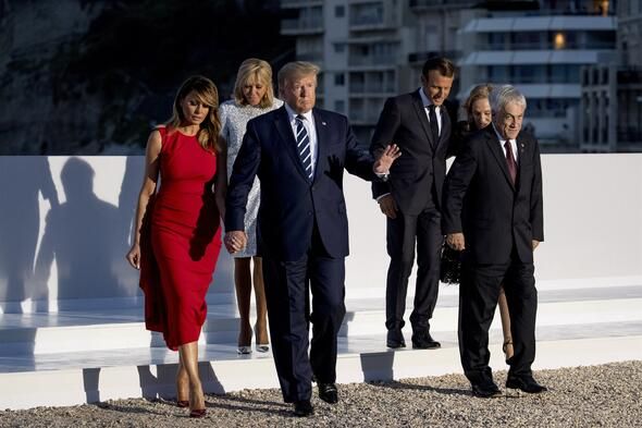 G7 zirvesine damga vuran öpücükler! 11