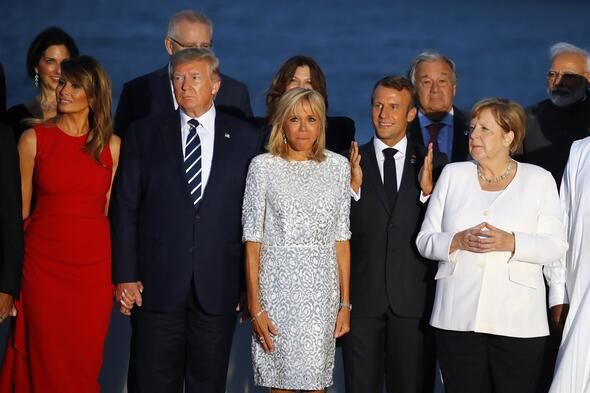 G7 zirvesine damga vuran öpücükler! 13