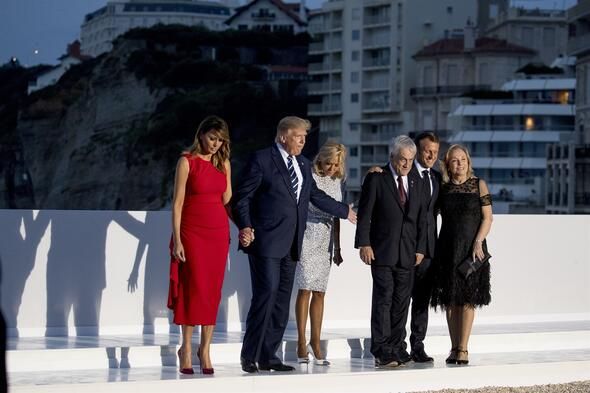 G7 zirvesine damga vuran öpücükler! 14