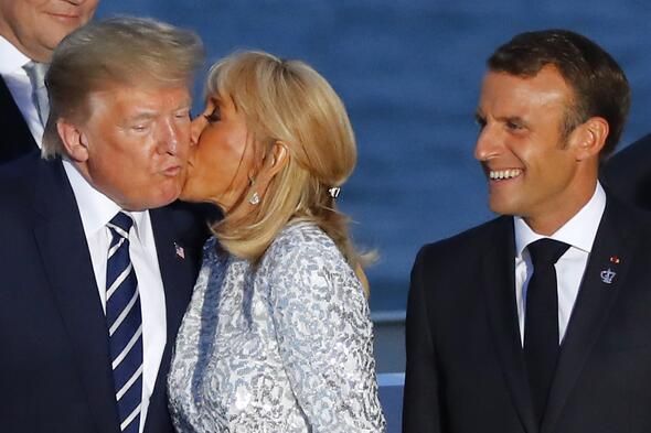 G7 zirvesine damga vuran öpücükler! 5