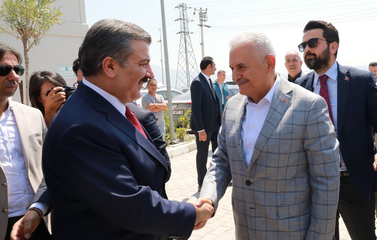 Bakan Koca, Kazım Türker'le dev yatırımı gezdi! 8