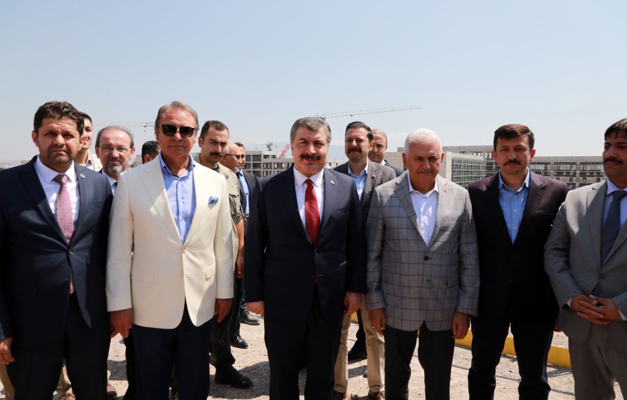 Bakan Koca, Kazım Türker'le dev yatırımı gezdi! 7