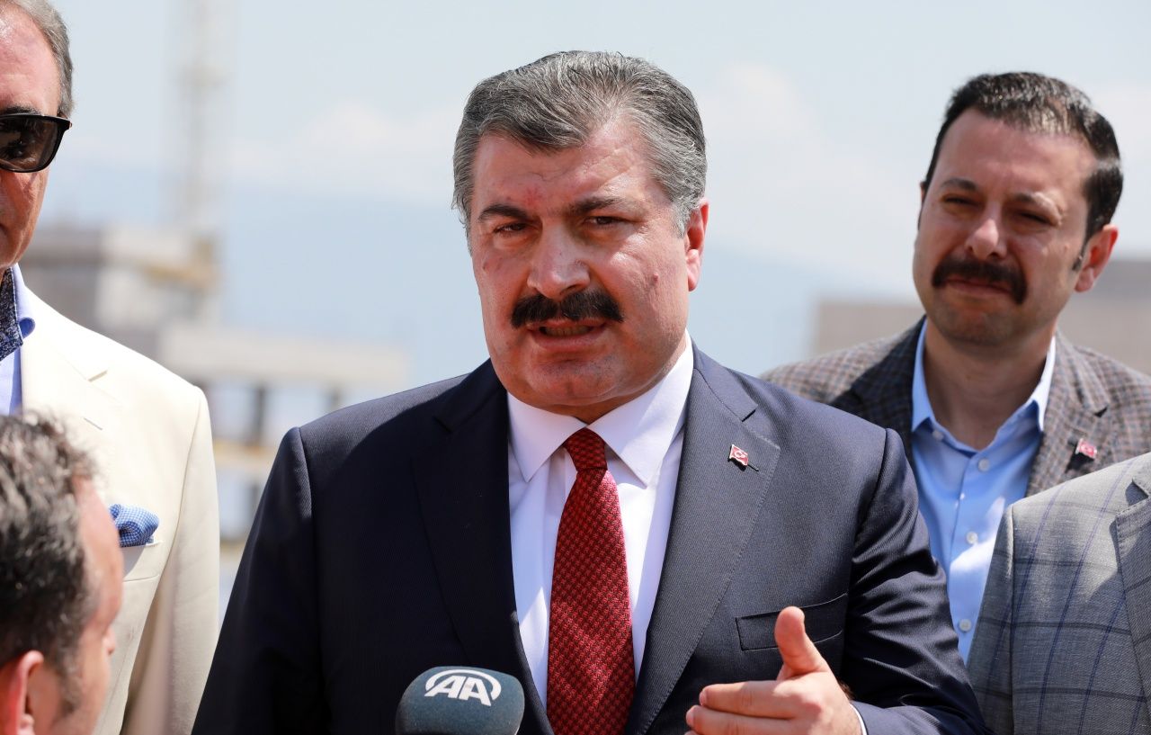 Bakan Koca, Kazım Türker'le dev yatırımı gezdi! 2