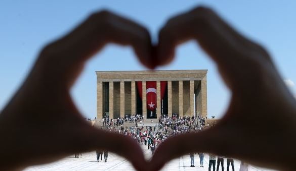 30 Ağustos'ta Anıtkabir'den renkli görüntüler! 2