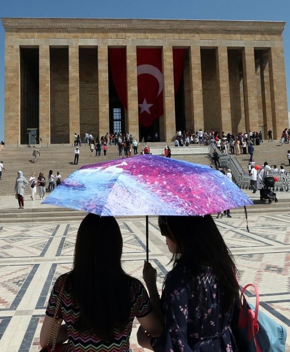 30 Ağustos'ta Anıtkabir'den renkli görüntüler! 11