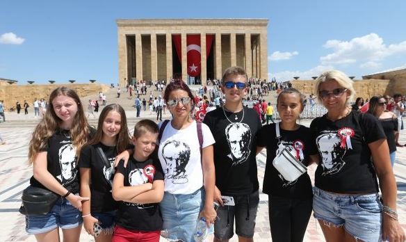 30 Ağustos'ta Anıtkabir'den renkli görüntüler! 12
