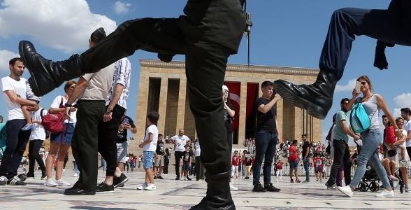 30 Ağustos'ta Anıtkabir'den renkli görüntüler! 14