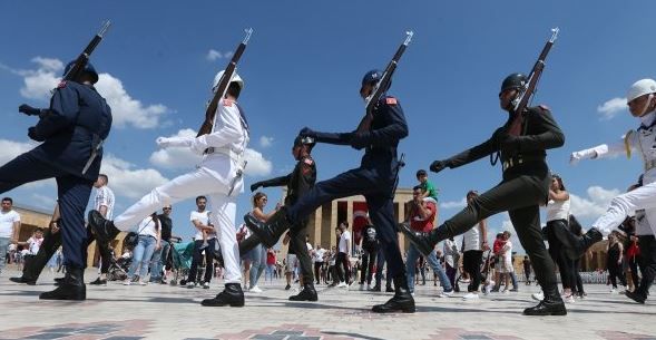 30 Ağustos'ta Anıtkabir'den renkli görüntüler! 15