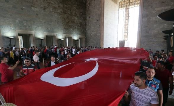 30 Ağustos'ta Anıtkabir'den renkli görüntüler! 5