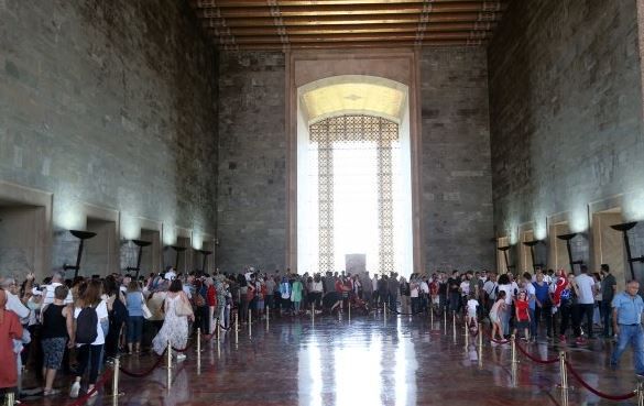 30 Ağustos'ta Anıtkabir'den renkli görüntüler! 6