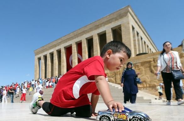 30 Ağustos'ta Anıtkabir'den renkli görüntüler! 7