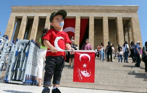 30 Ağustos'ta Anıtkabir'den renkli görüntüler! 8