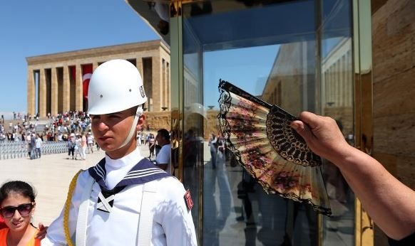 30 Ağustos'ta Anıtkabir'den renkli görüntüler! 9