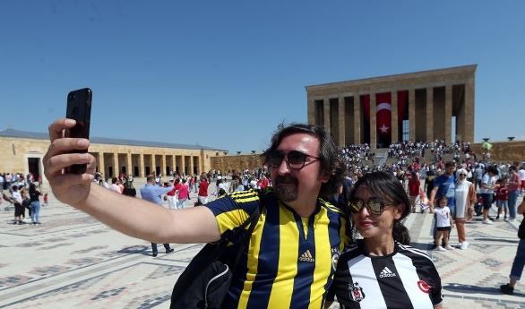 30 Ağustos'ta Anıtkabir'den renkli görüntüler! 1