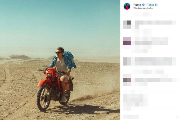 Grammy ödüllü DJ Flume sahnede ilişkiye girdi! 13