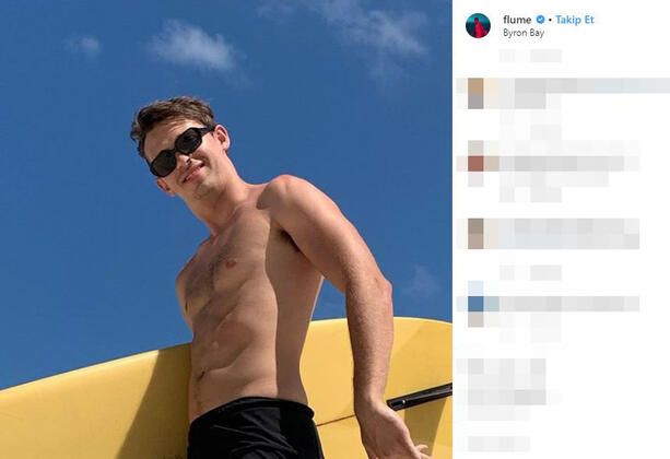Grammy ödüllü DJ Flume sahnede ilişkiye girdi! 14
