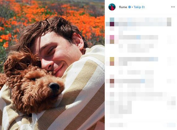 Grammy ödüllü DJ Flume sahnede ilişkiye girdi! 5