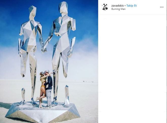 Burning Man'dan renkli kareler! 1
