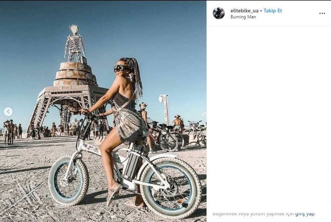 Burning Man'dan renkli kareler! 11