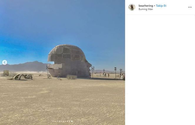 Burning Man'dan renkli kareler! 13