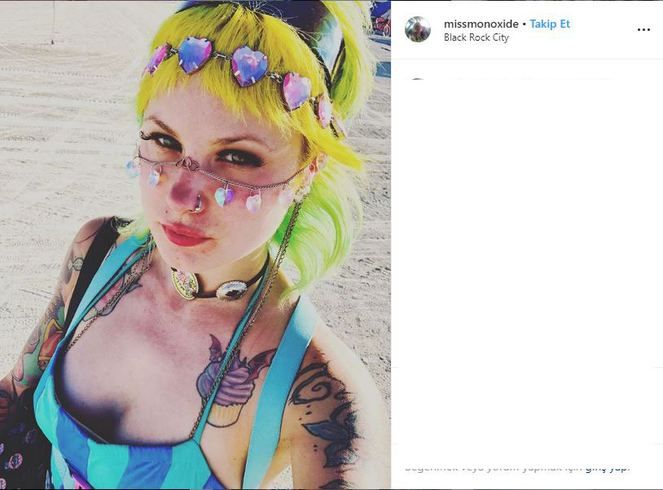 Burning Man'dan renkli kareler! 17
