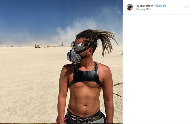 Burning Man'dan renkli kareler! 18