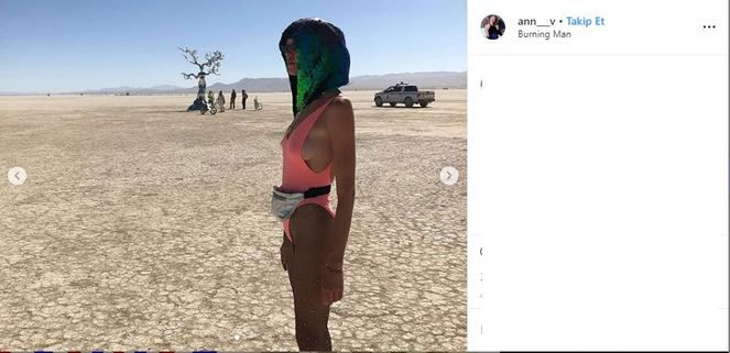 Burning Man'dan renkli kareler! 2