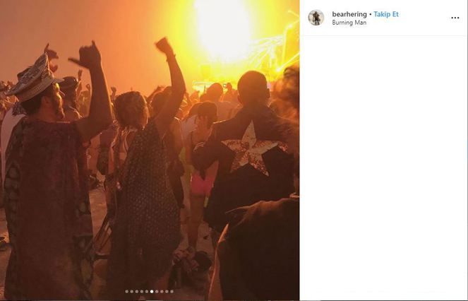 Burning Man'dan renkli kareler! 4