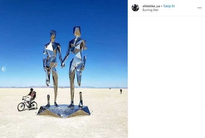 Burning Man'dan renkli kareler! 6