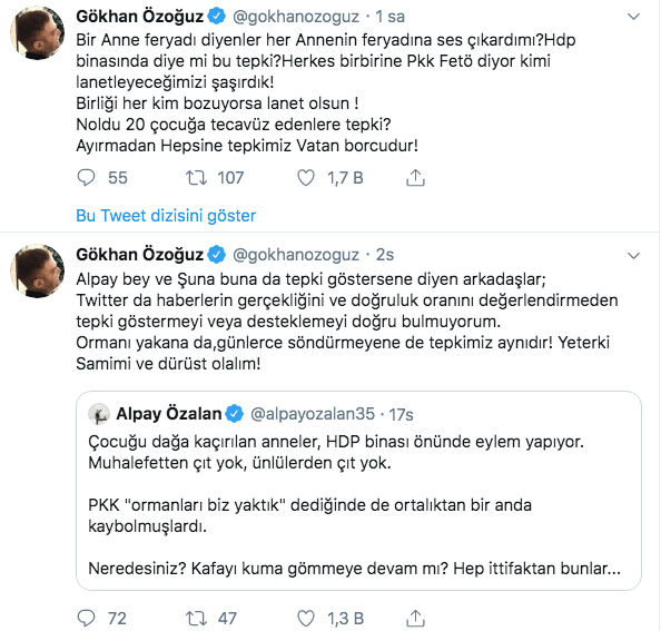 Bu kadınlardan bir tweeti esirgediler! 4