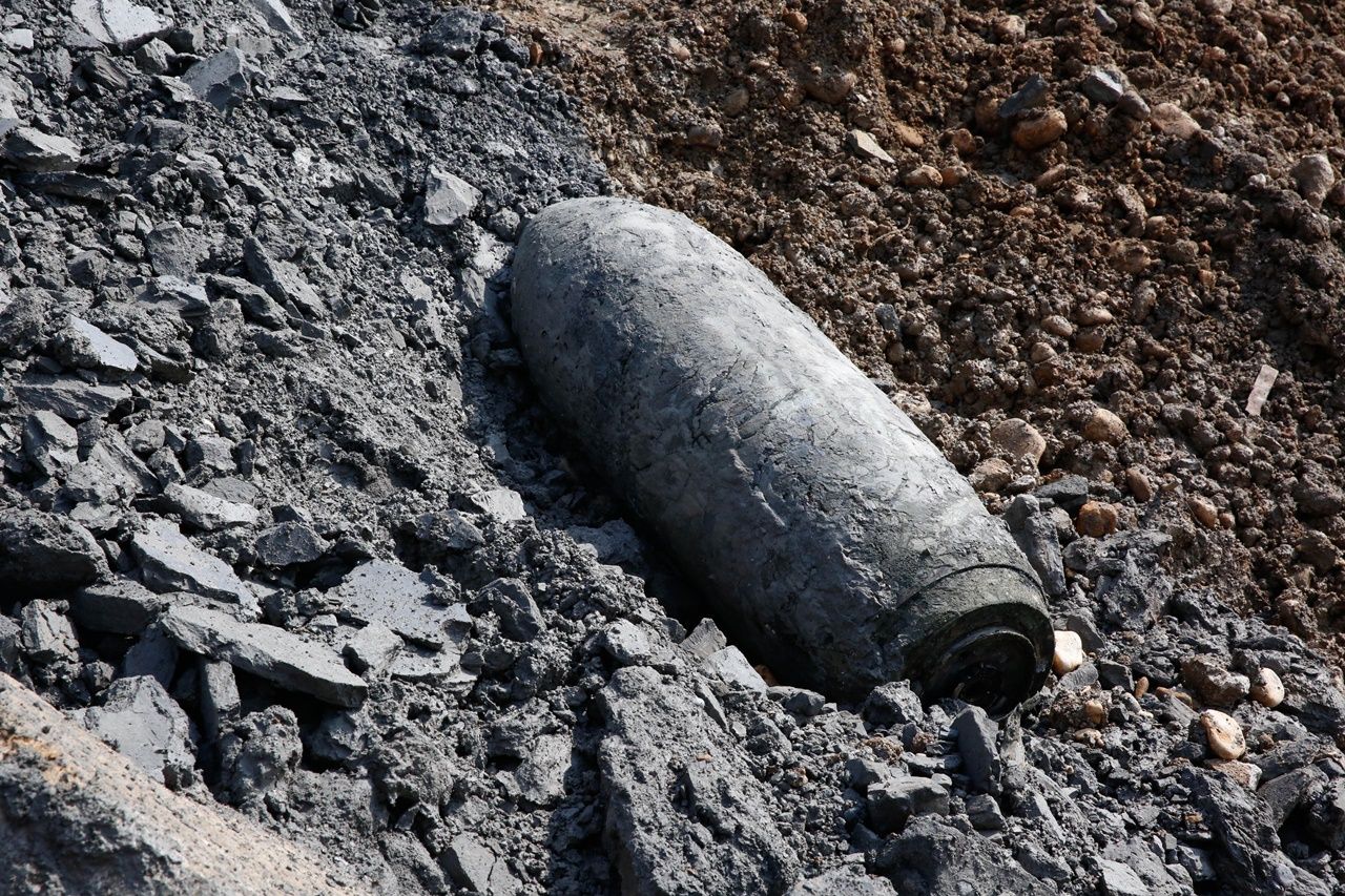 500 kilogramlık uçak bombası bulundu... 3