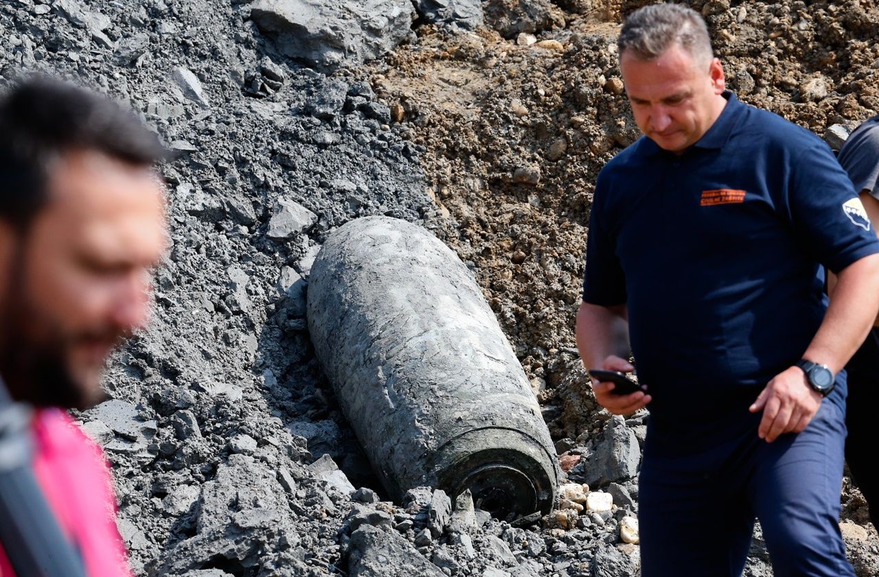 500 kilogramlık uçak bombası bulundu... 12